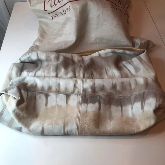 PIETRA ALESSANDEA Soft Leather Hobo bag double straps Large handbag. NWOT - Picture 13 of 15